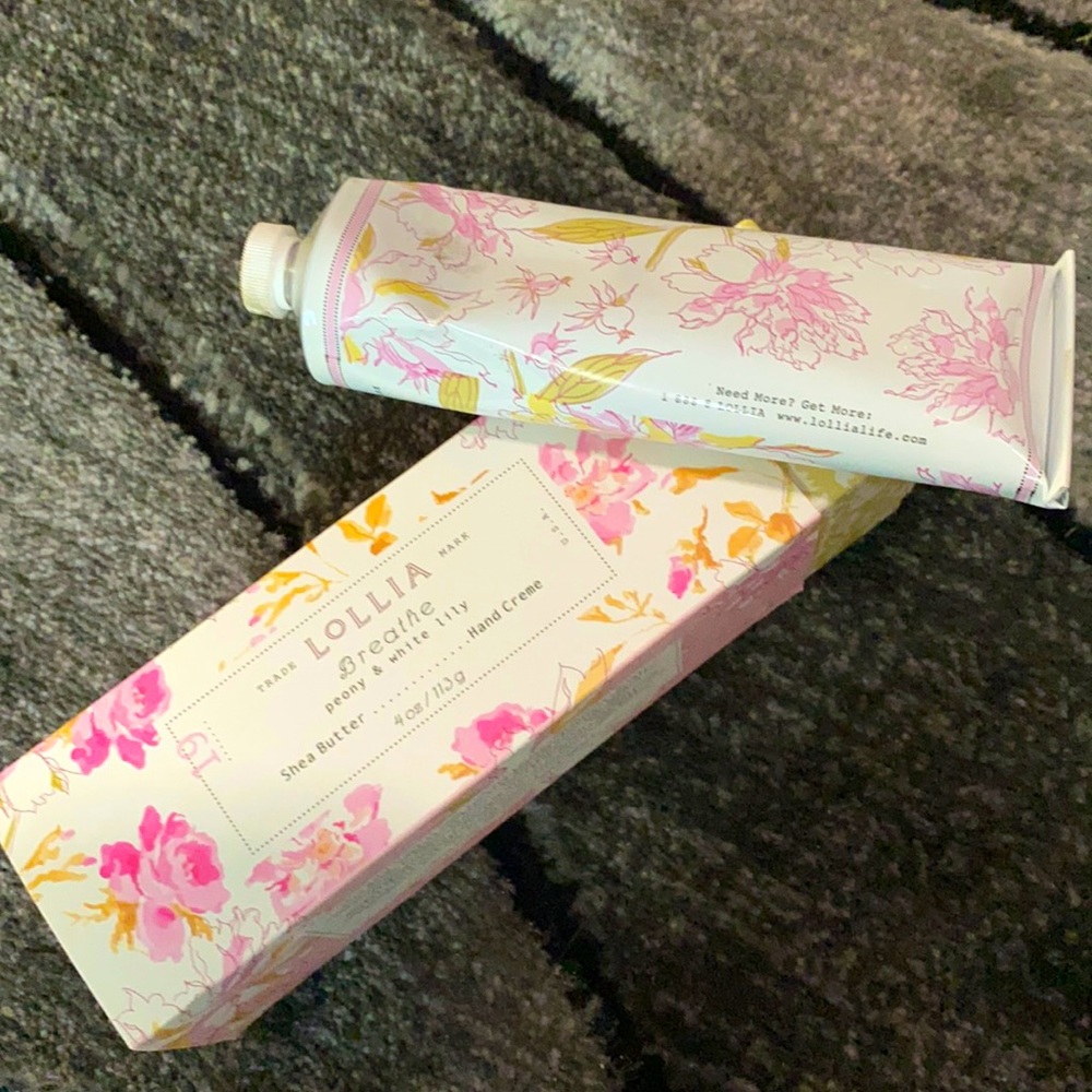 Lollia Breathe hand cream